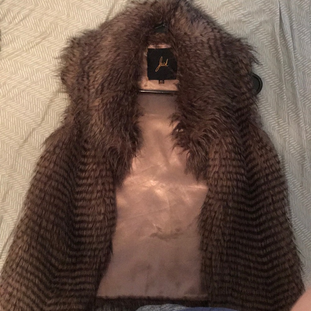 Like new Jack by BB Dakota Faux Fur Vest